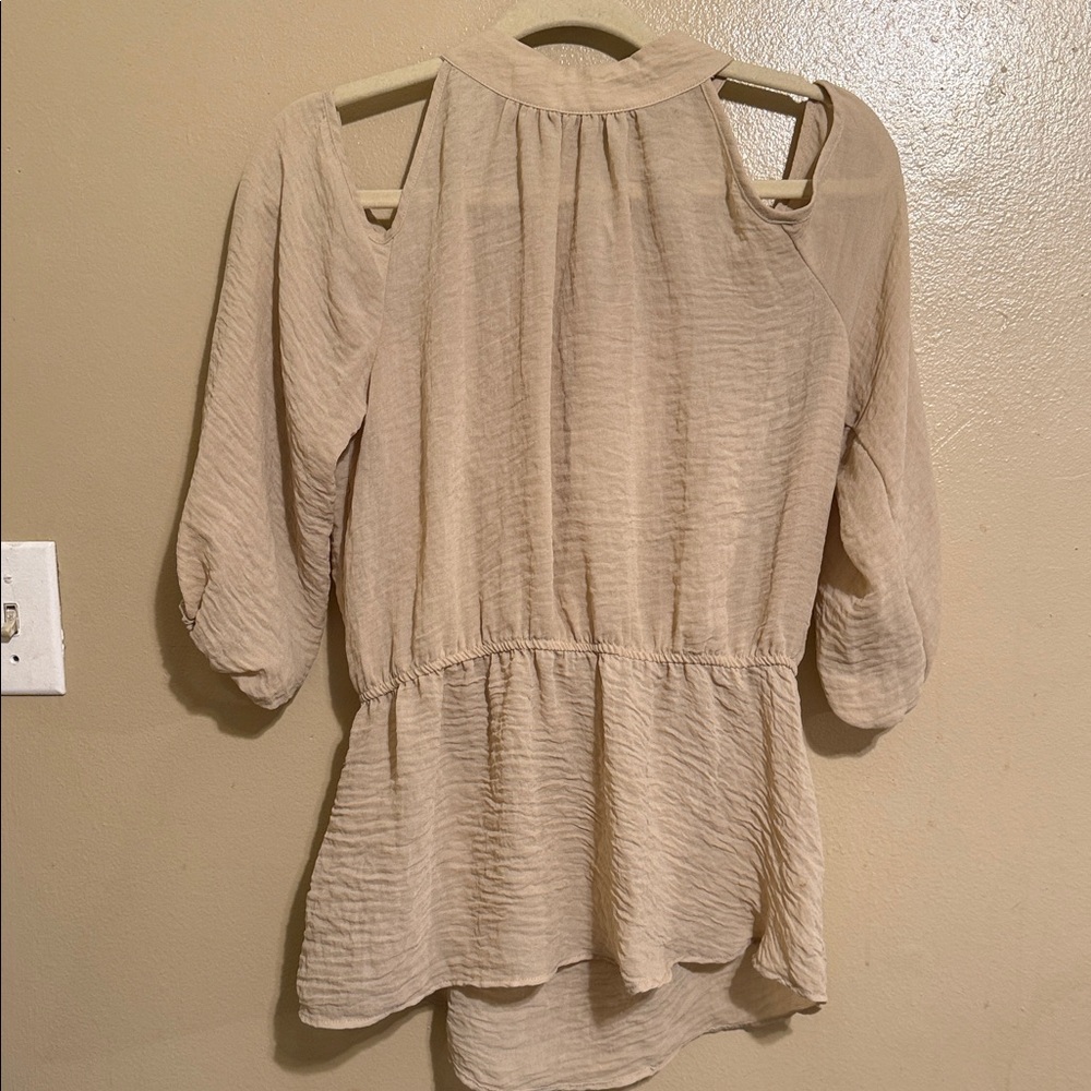 Cato Light Beige Women's Blouse
